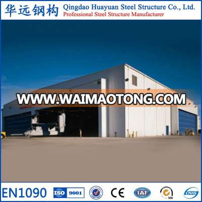 Design hot dip galvanized prefabricated steel hangar